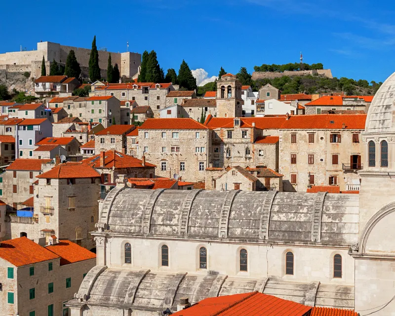 Sibenik Aerial