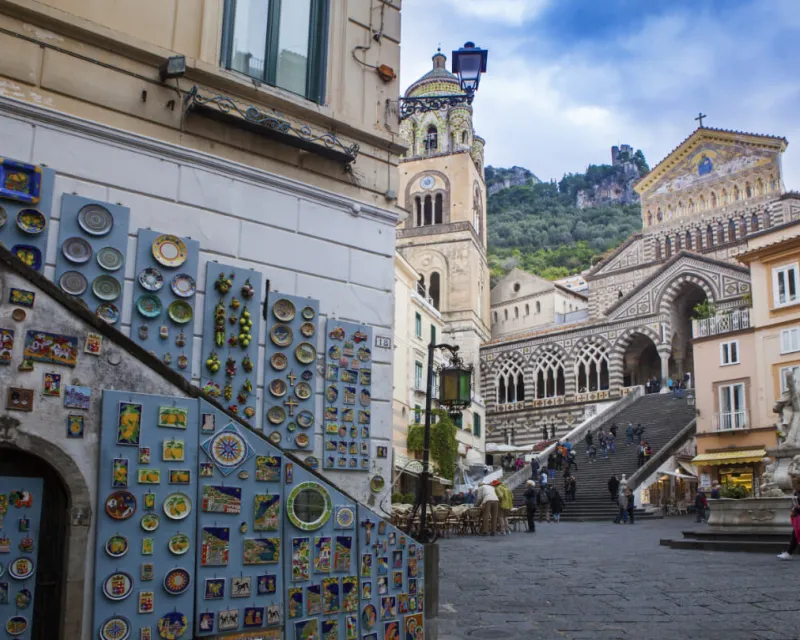 St. Andrew church Amalfi Town