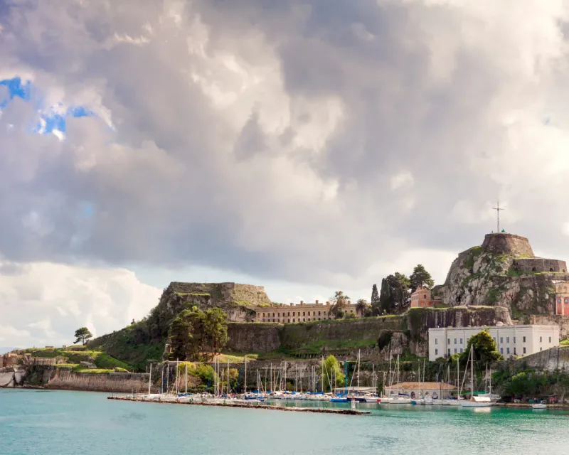 The Old Fortress of Corfu Town