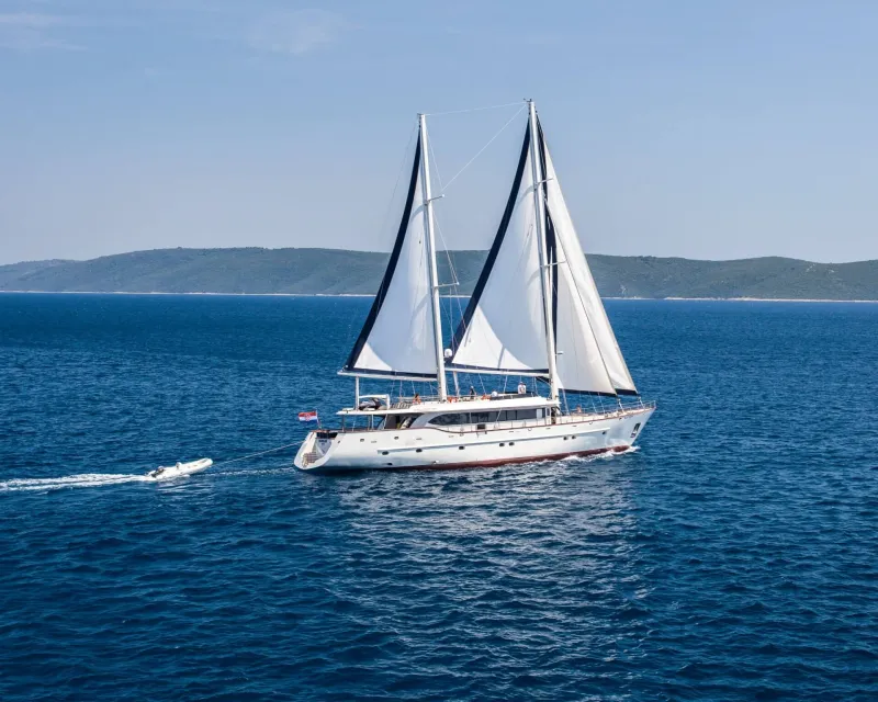 Top sailing yachts in the Mediterranean
