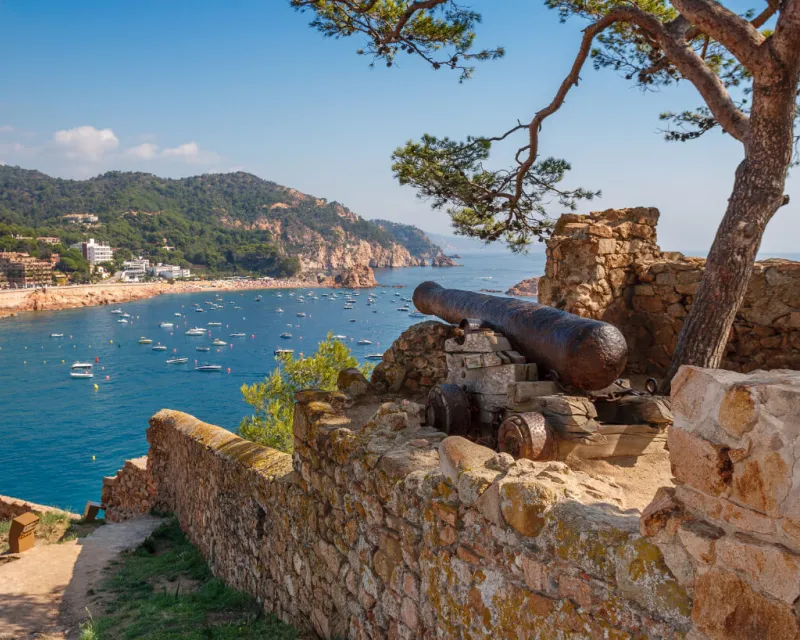 Tossa de Mar. Costa Brava, Spain