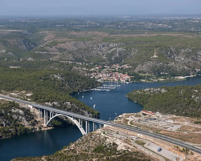 Skradin bridge