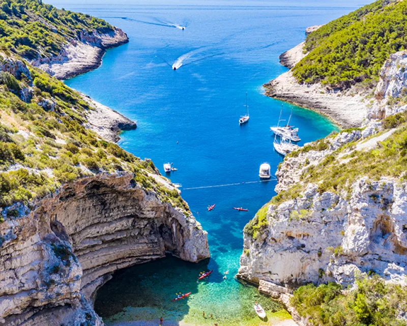 Stiniva, island Vis