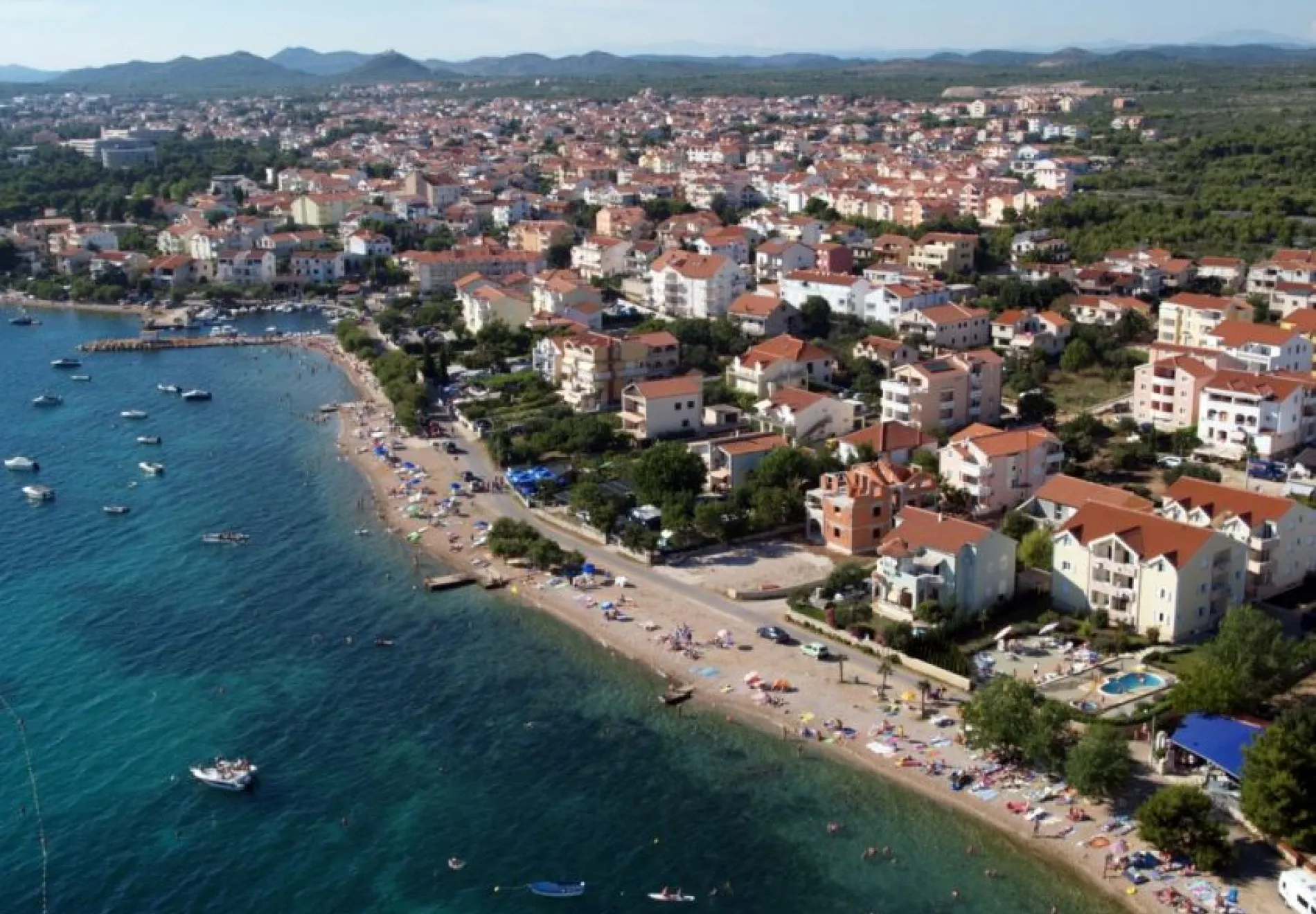 Vodice beach