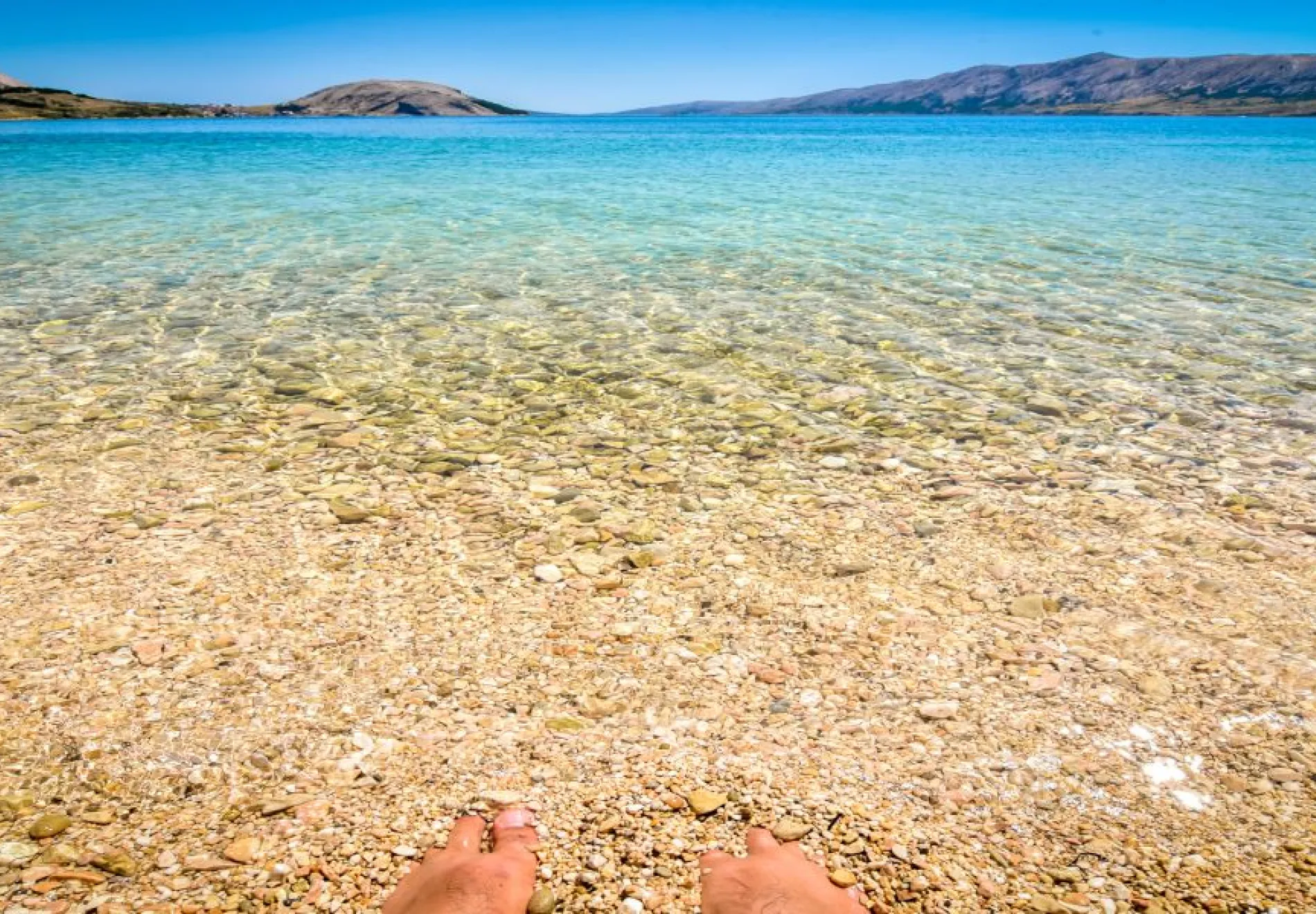 Beach-in-the-coast-of-Adriatic-Sea-island-Hvar