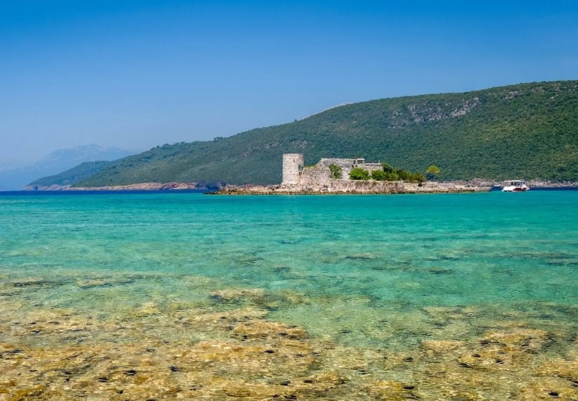 Beautiful bay Montenegro CROP