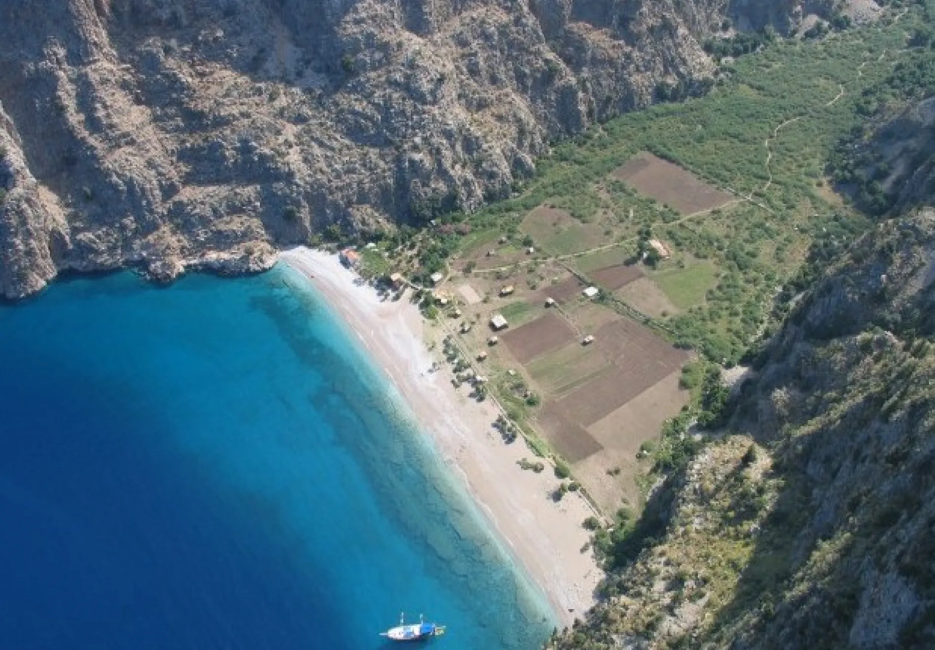 Butterfly valley beach