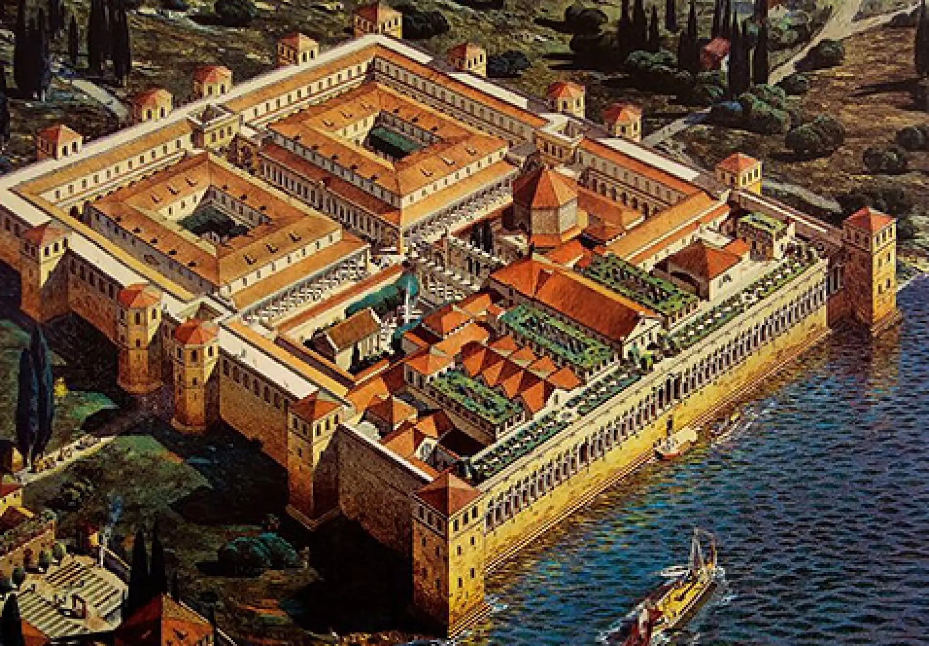 Diocletian-palace-as-it-used-to-wa