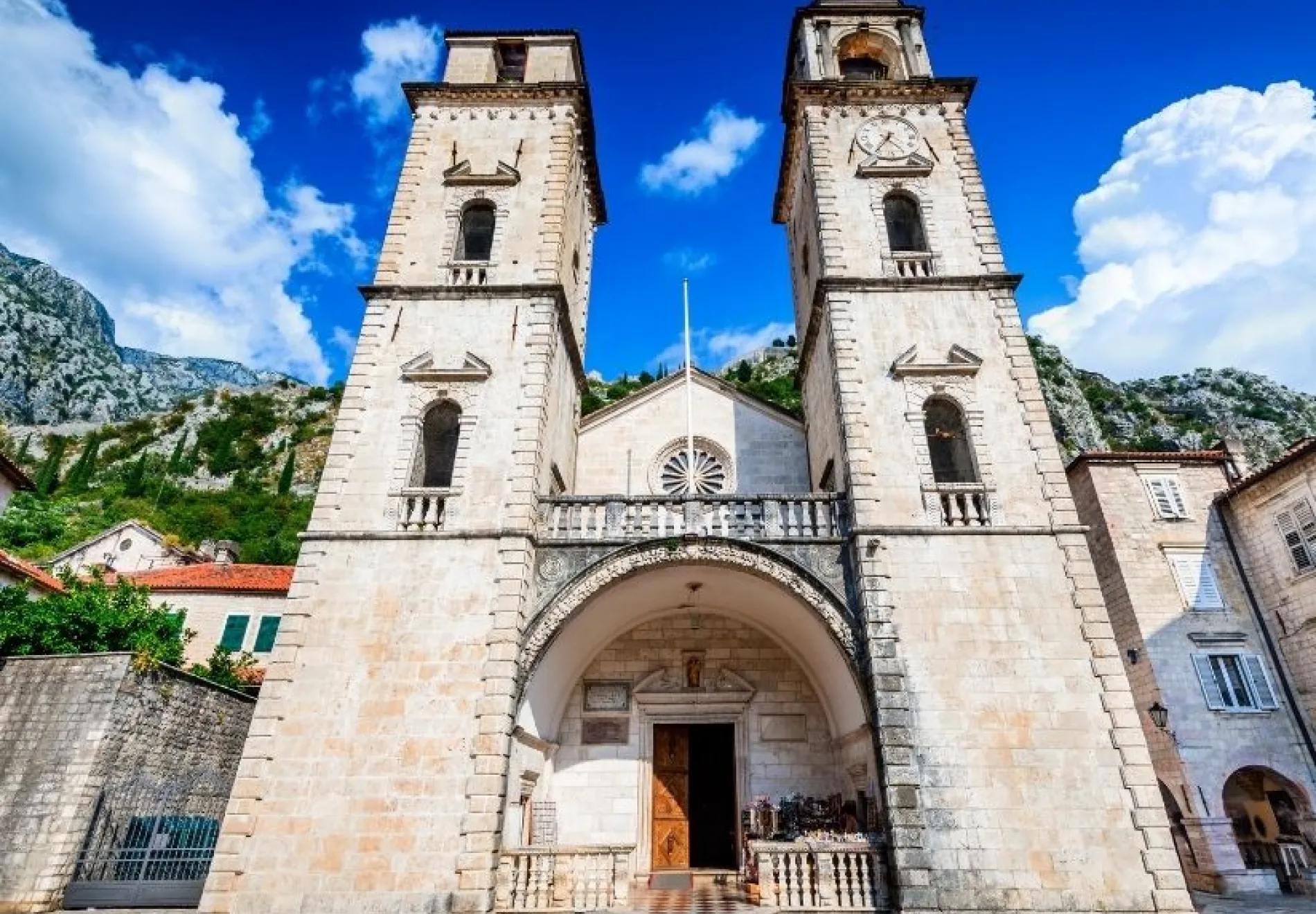 Kotor Montenegro - Cathedral of Saint Tryphon CROP