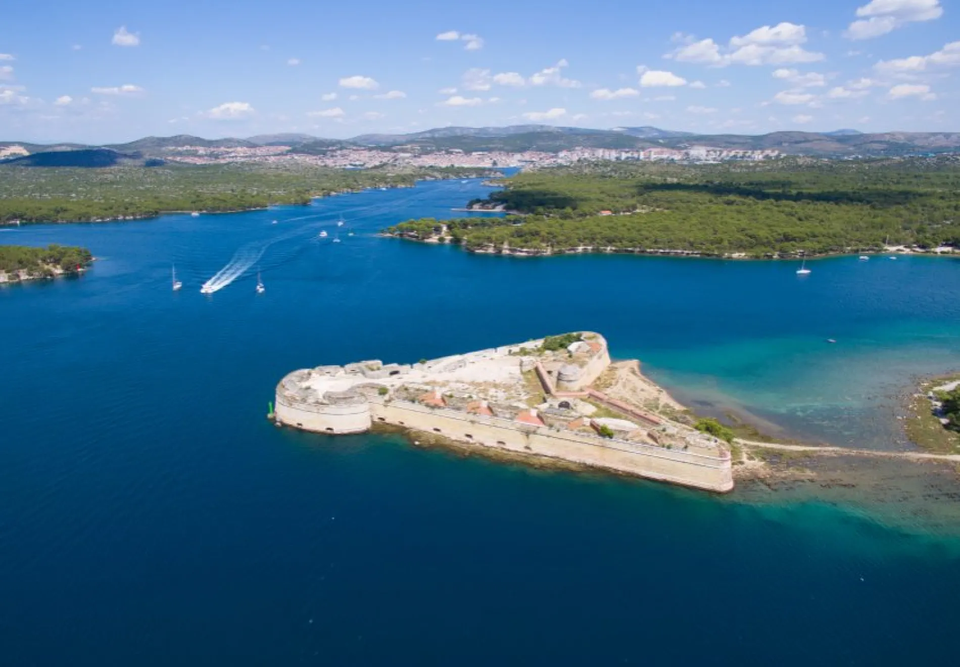 Nicholas-Fortress-Sibenik-archipelago-Croatia