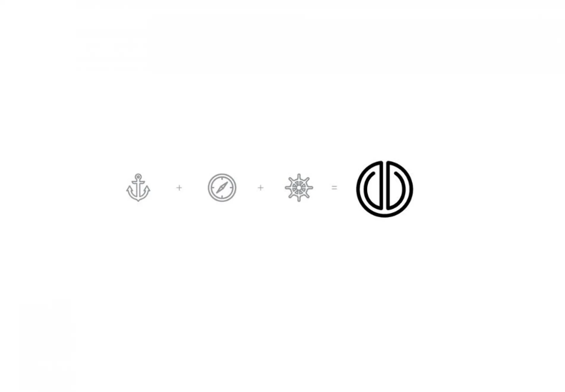 Symbol behind logo