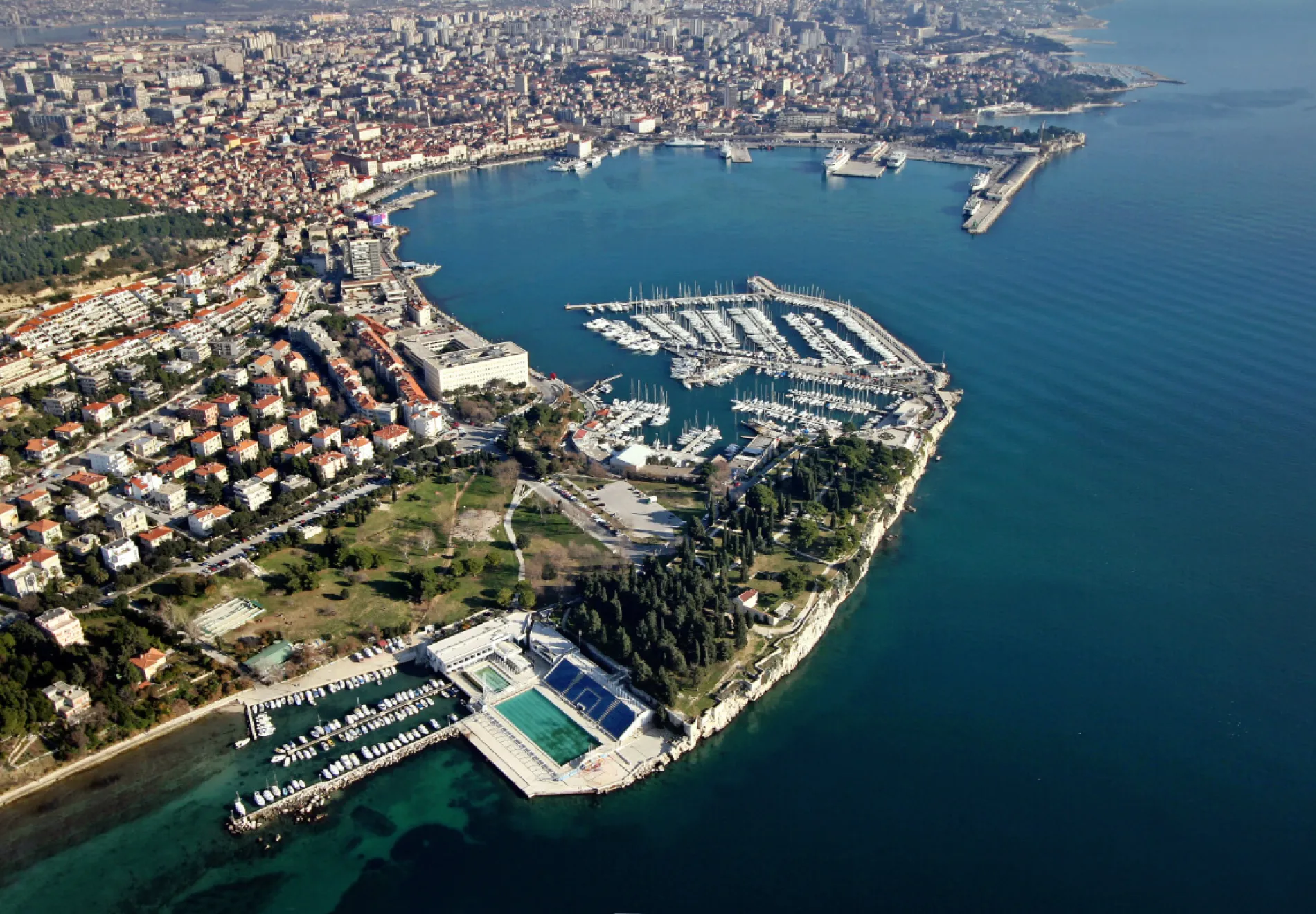 Town Split in Croatia