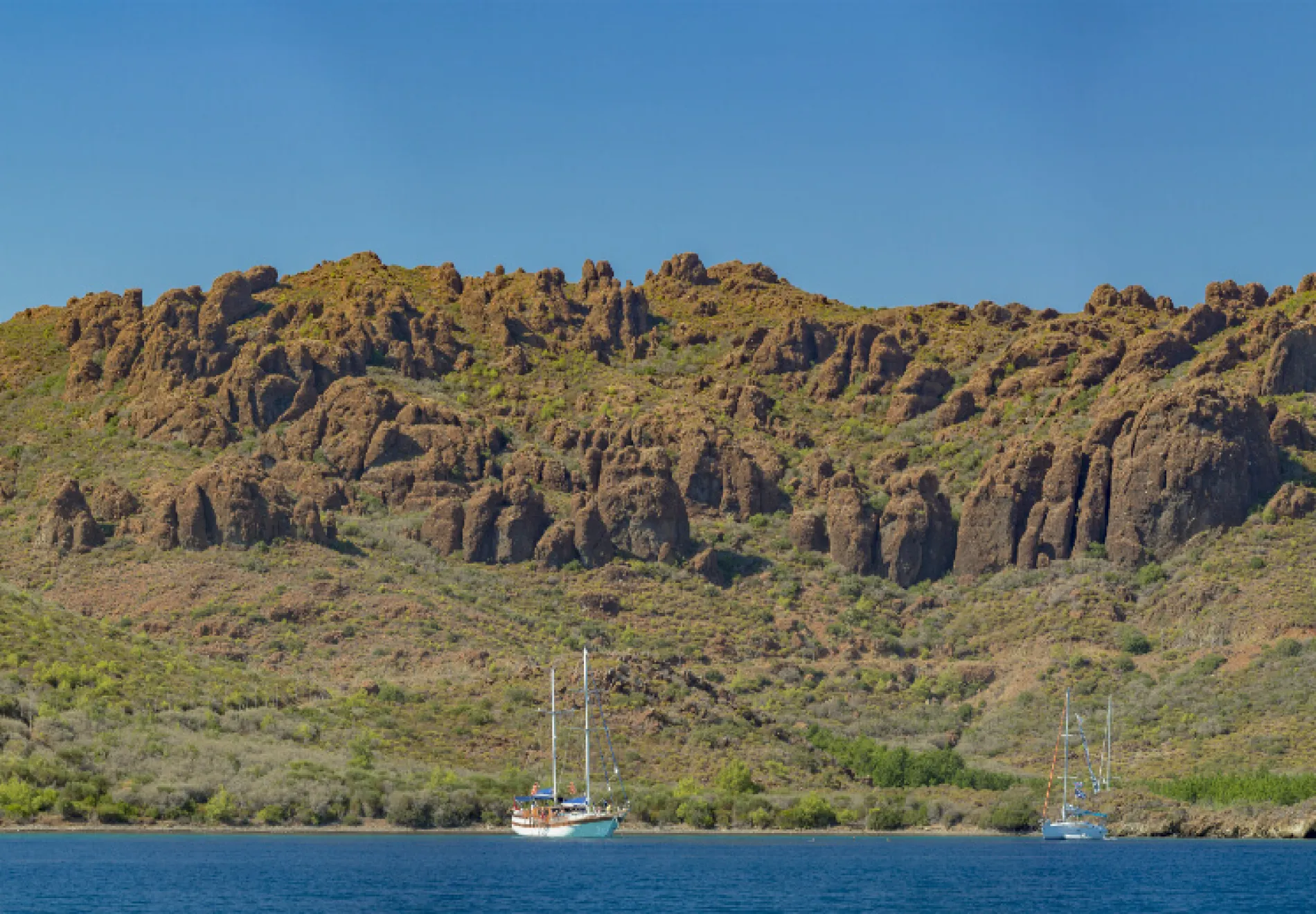 Turkish Blue Voyage Yachts in Seven Islands Marmaris