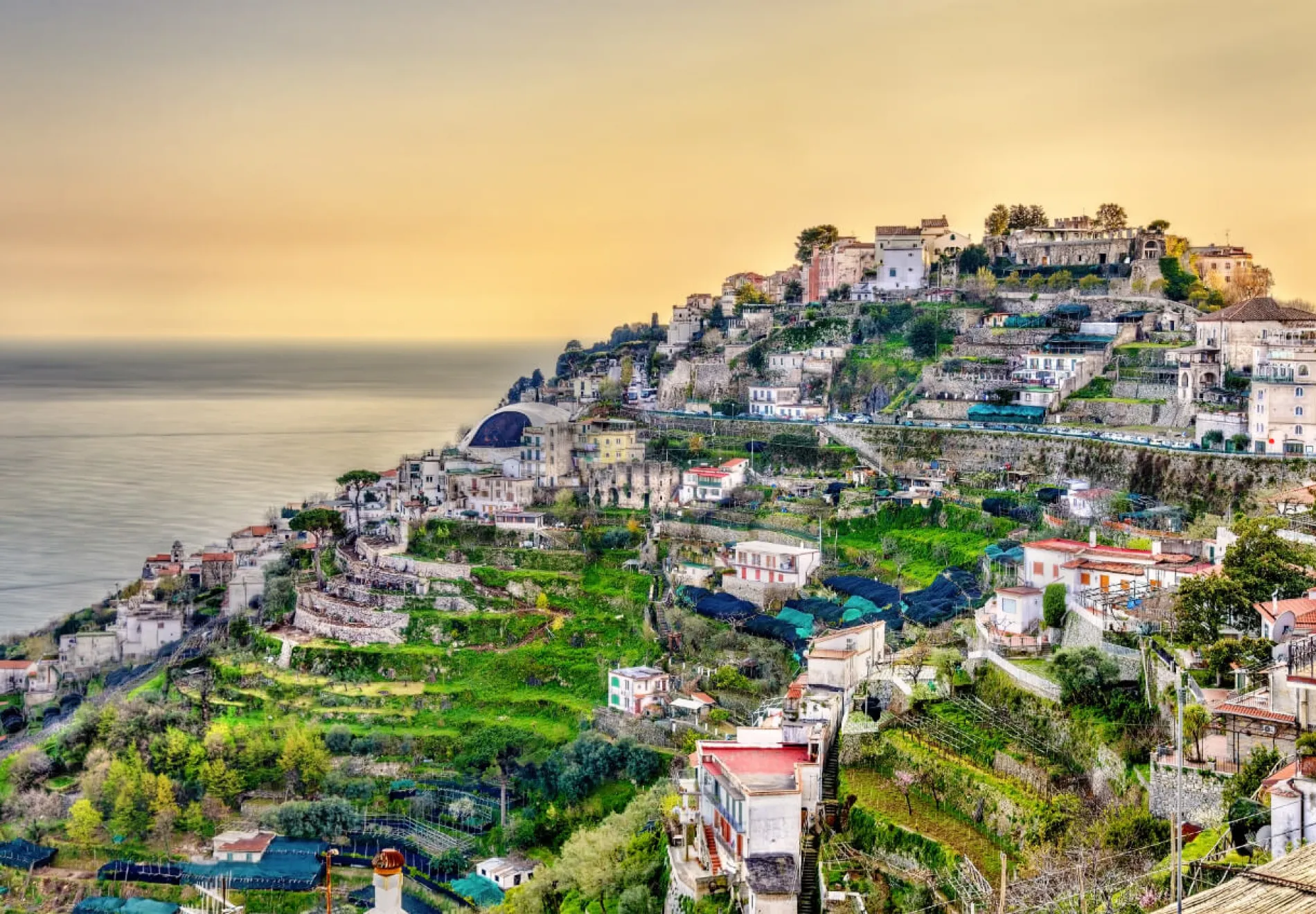 Ravello village on the Amalfi Coast 