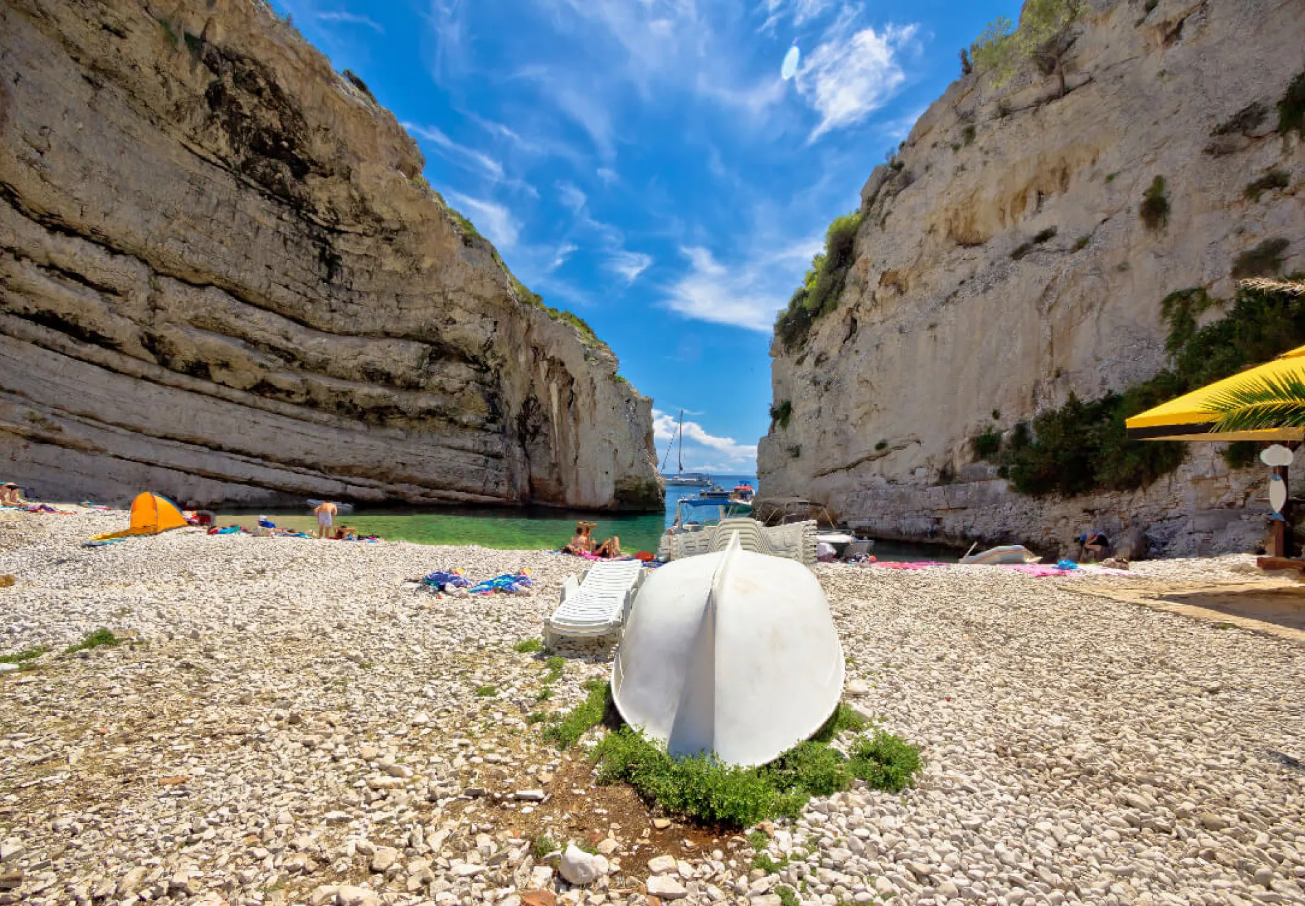 Vis, Croatia - Stinva bay beach