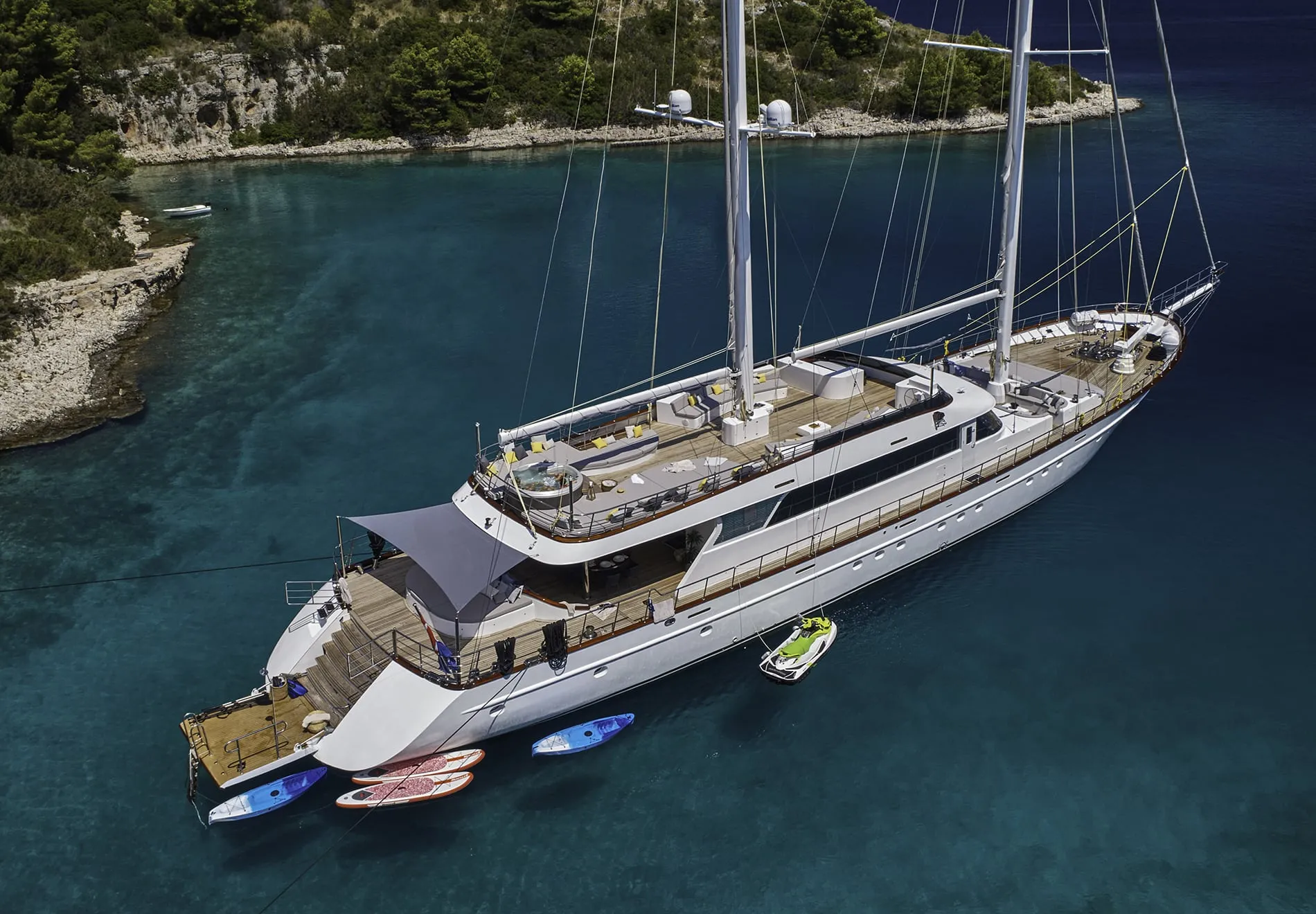 Discover Croatia's exclusive charter yachts