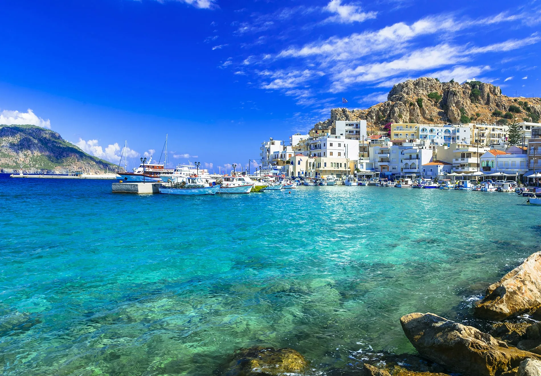 Dodecanese Islands Calm Waters and Less Wind