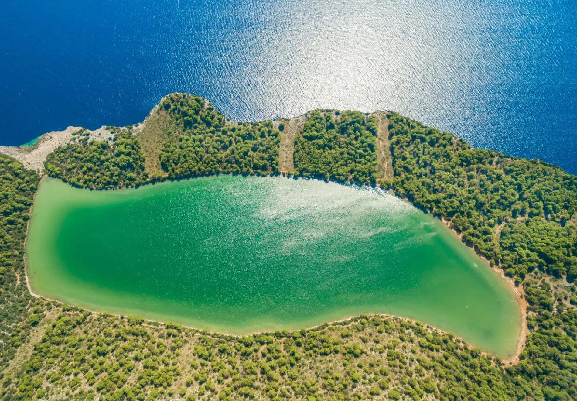Lake in Telašćica
