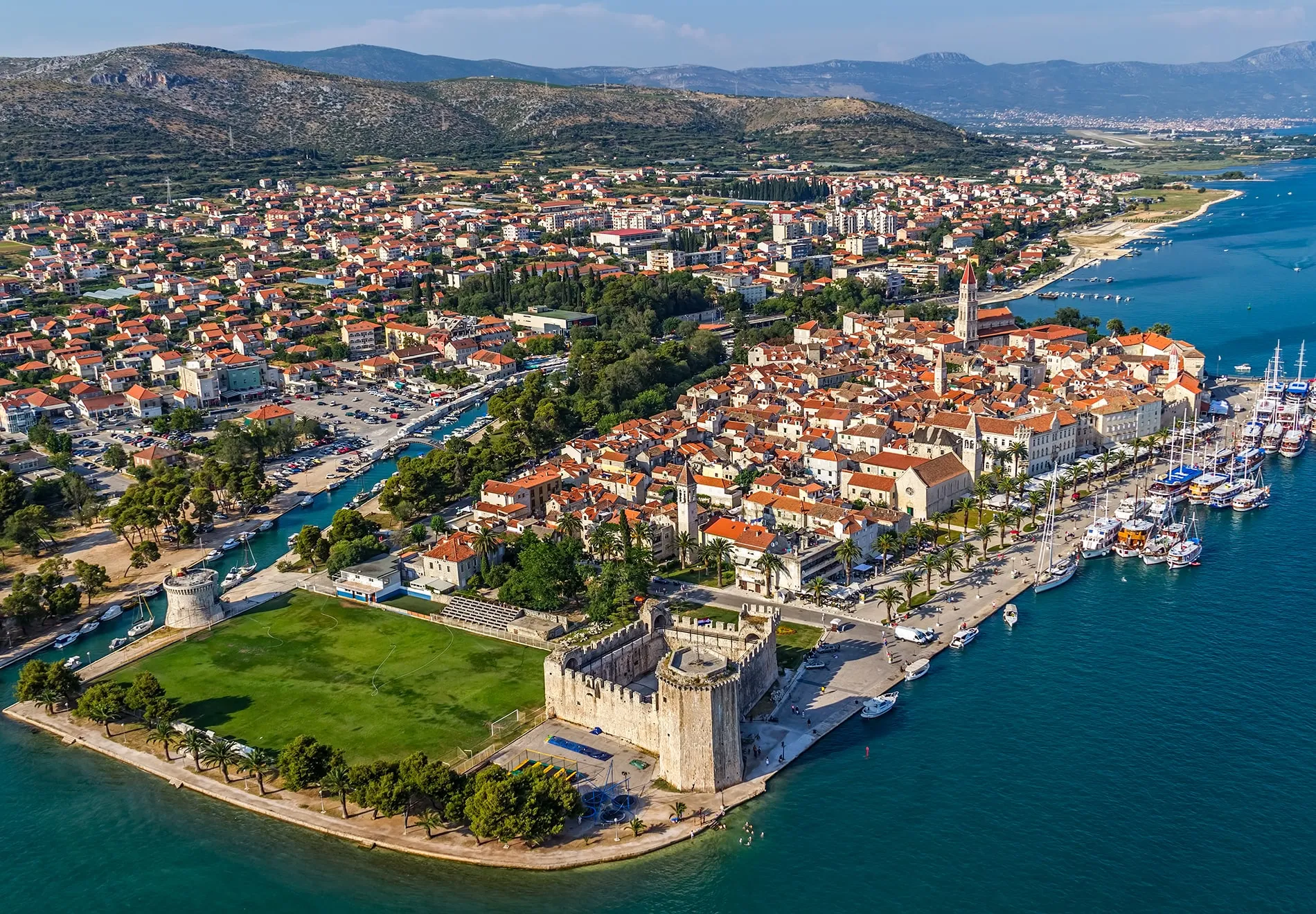 Trogir city center