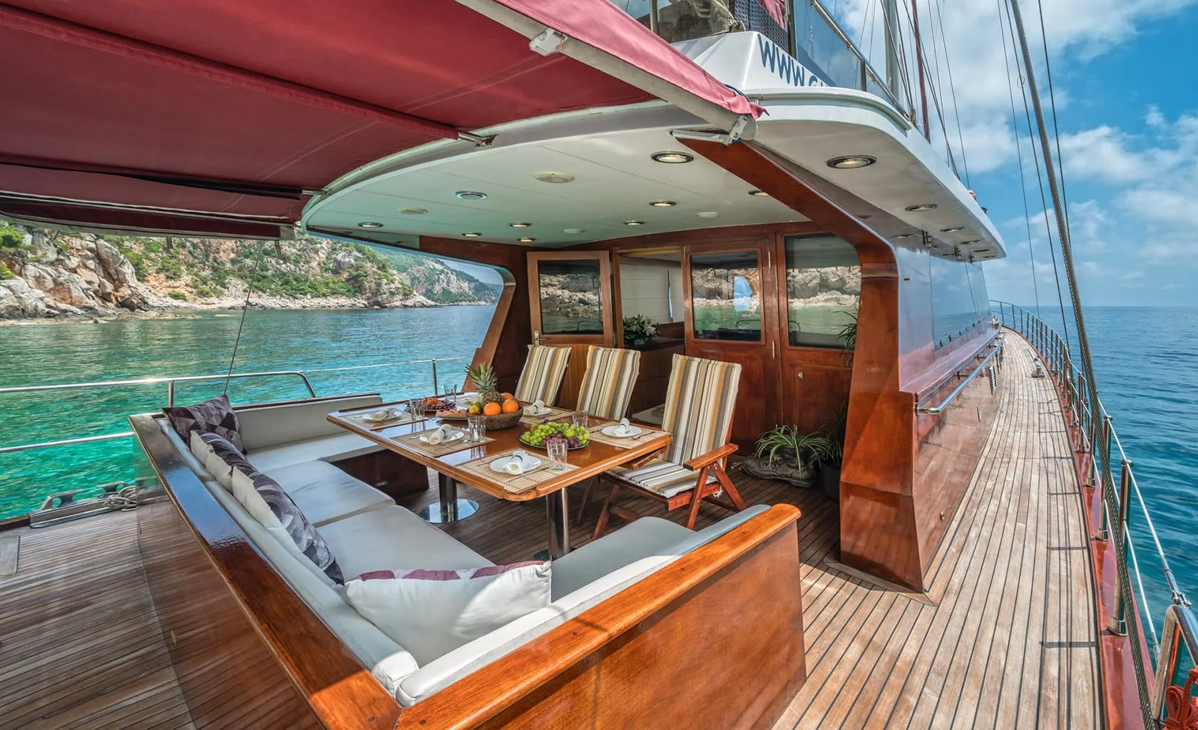 ADRIATIC HOLIDAY Aft deck