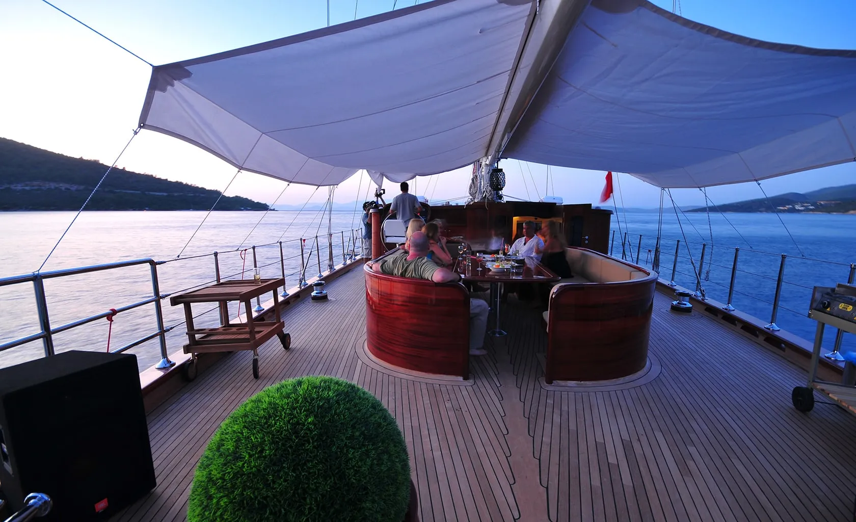 CASA DELL ARTE II Aft deck