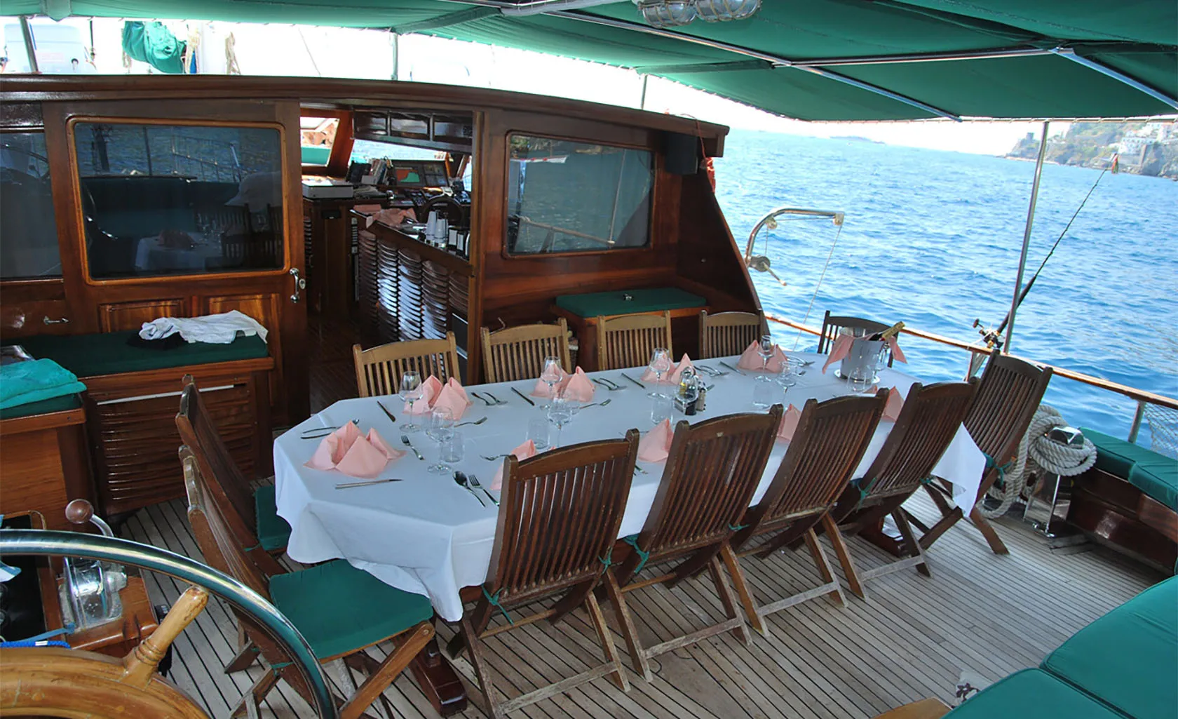 DERIYA DENIZ Aft deck
