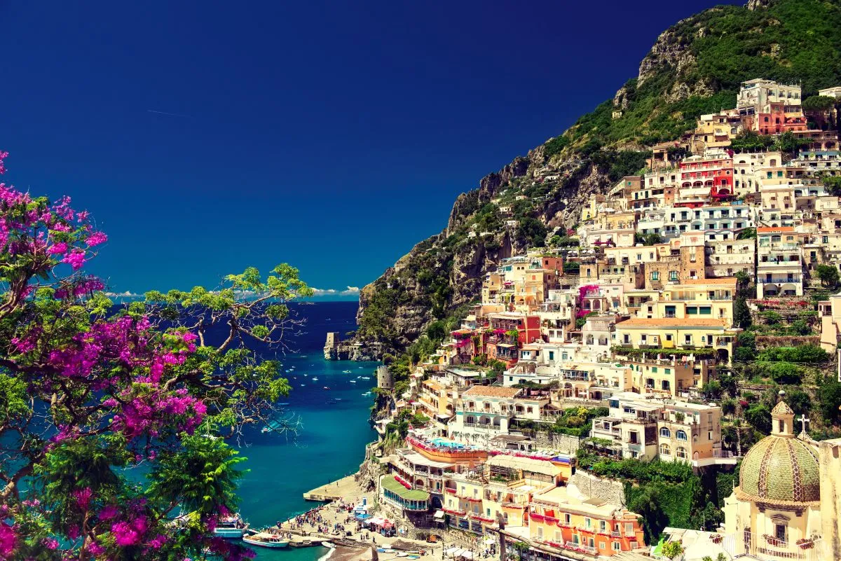 Italy-Amalfi-coast-Positano-.-Beautiful-cityscape