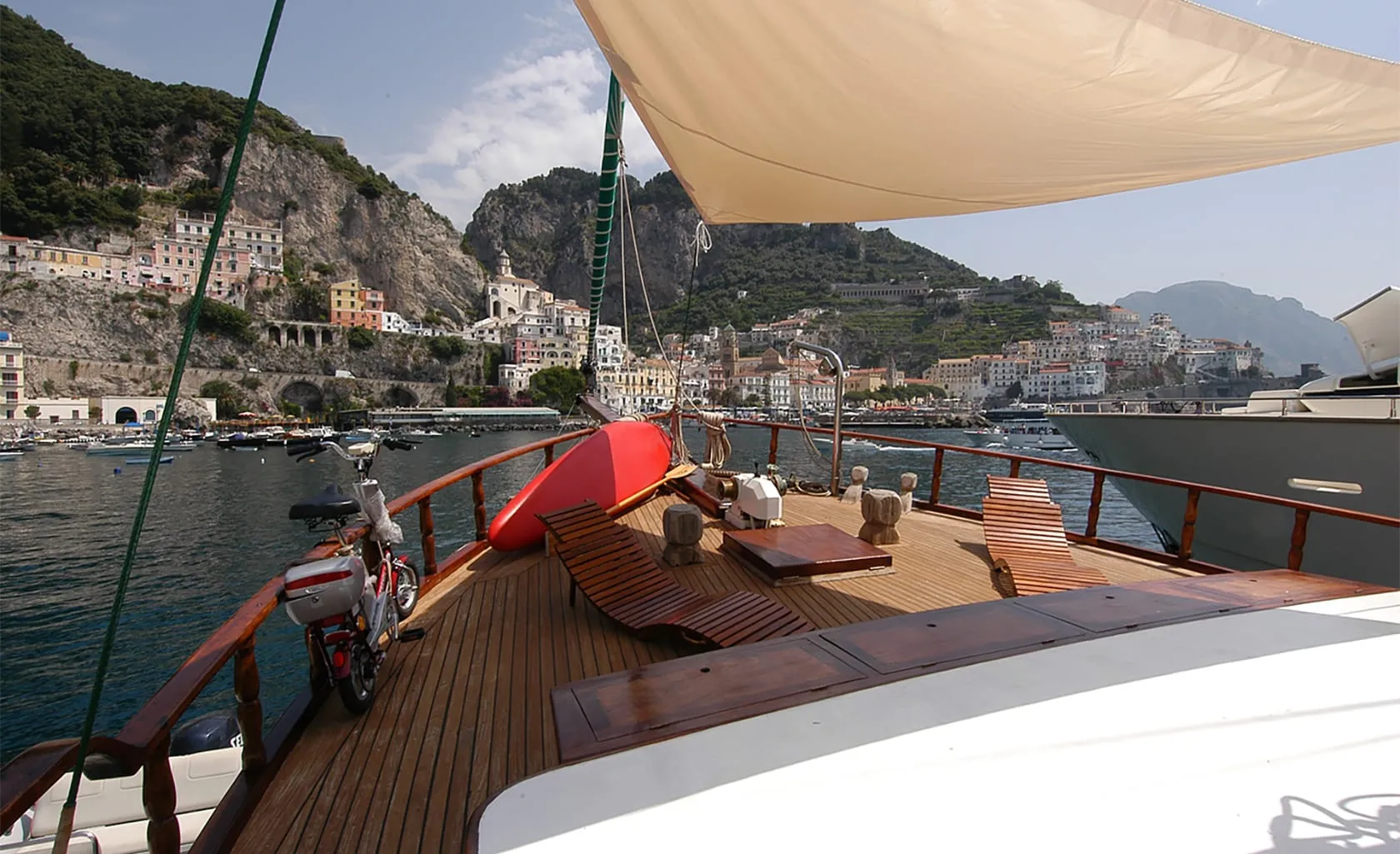 MARIA GIOVANNA Bow deck