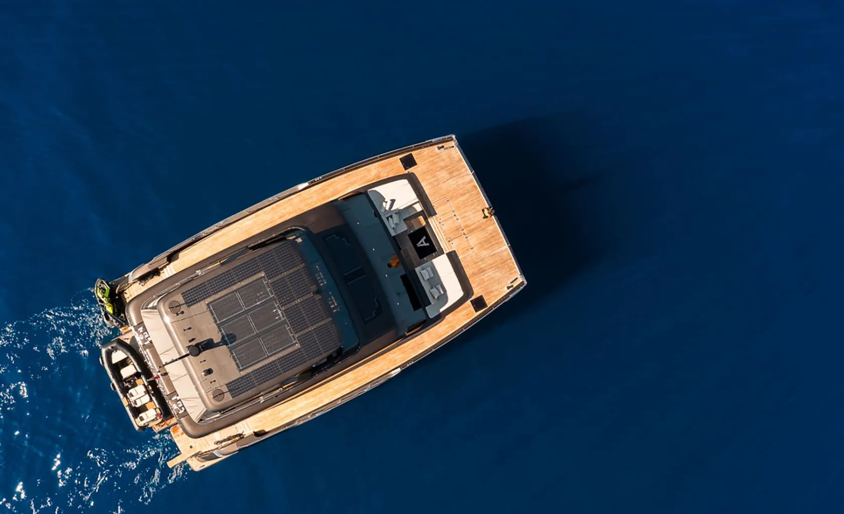 AMBER ONE Aerial view