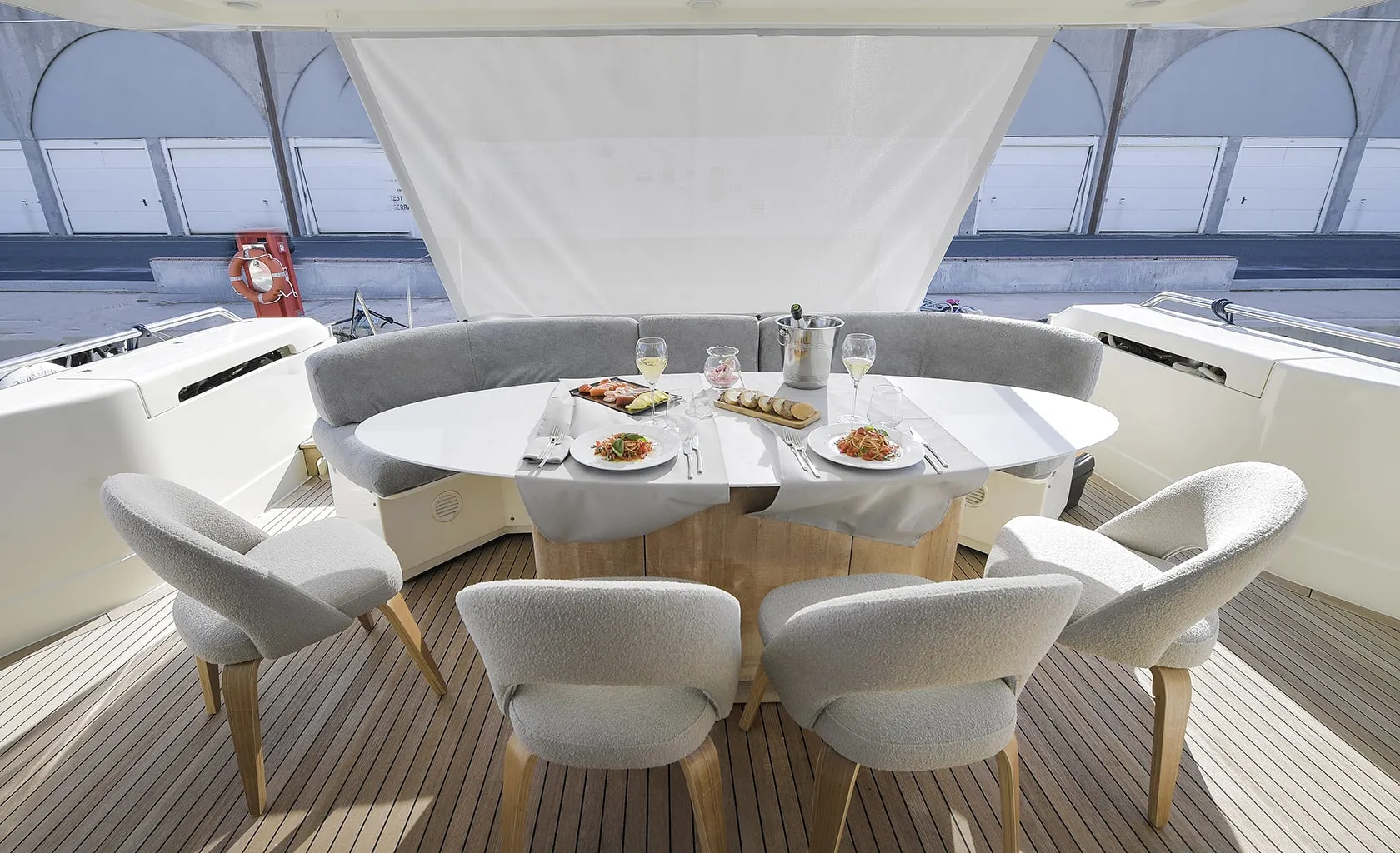 CELINE Aft deck