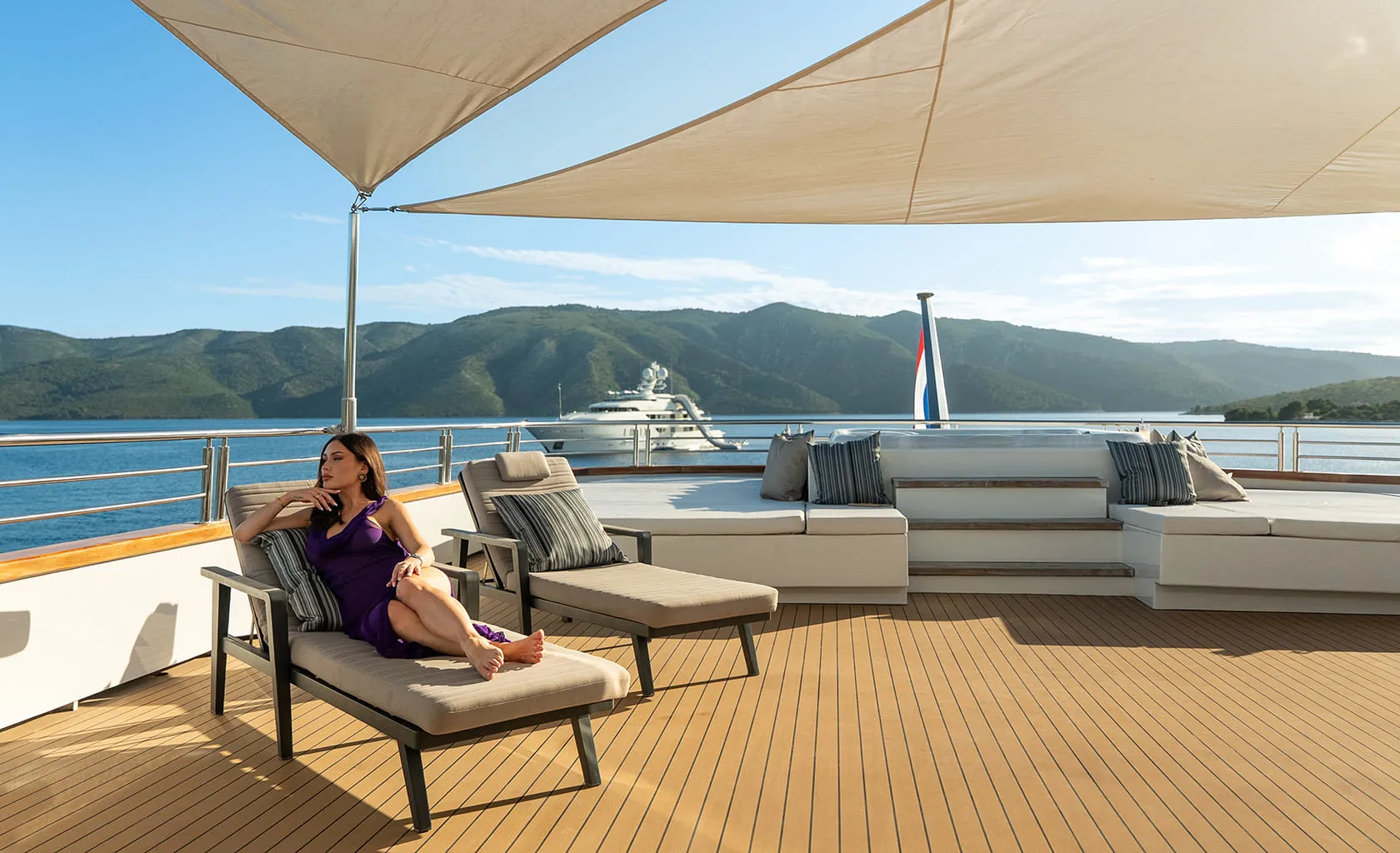 CRISTAL Sun deck