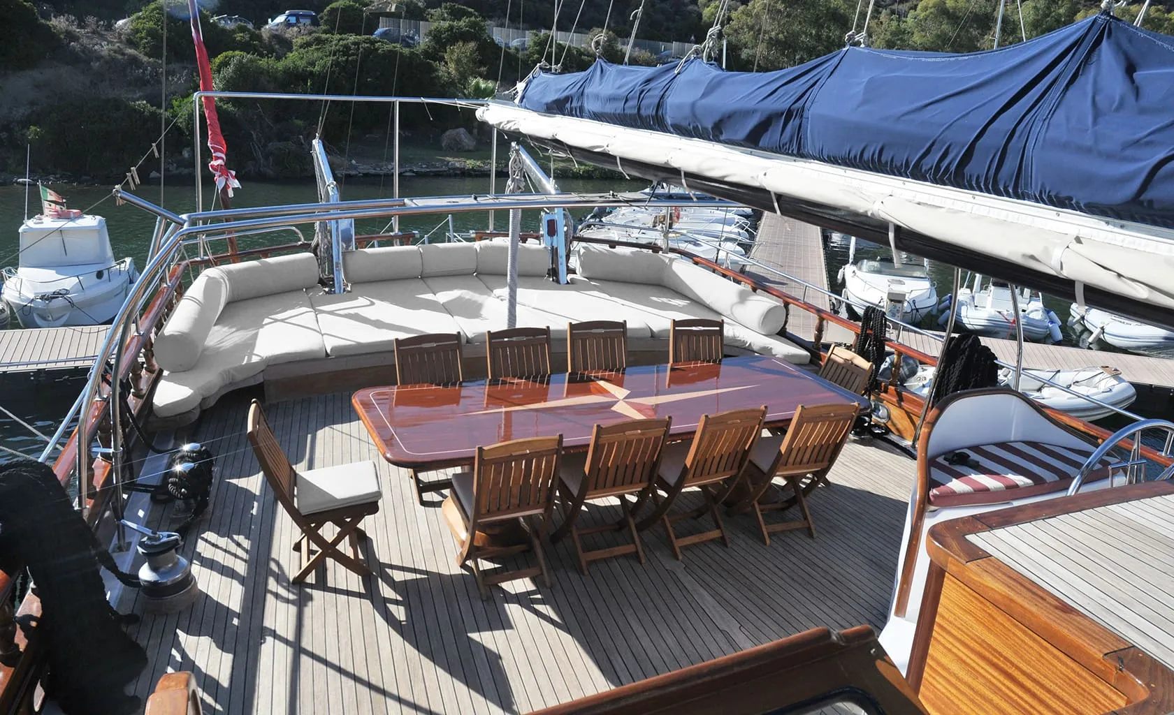 ELIANORA Aft deck