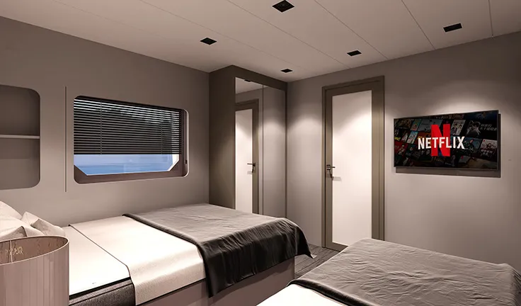 JR SIMAY Twin cabin