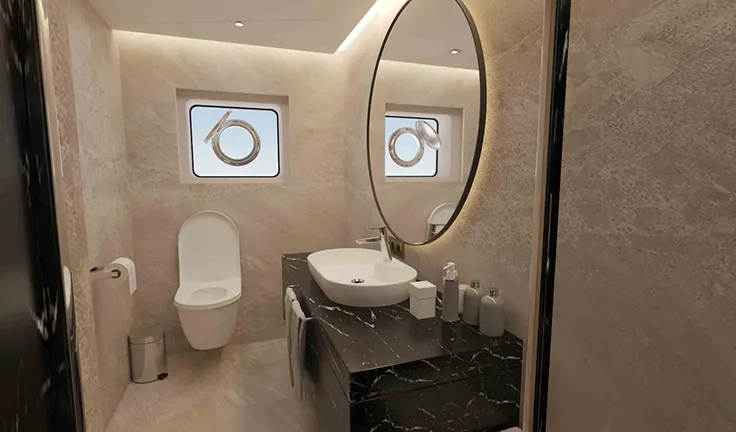 KING OF THE SEA Bathroom