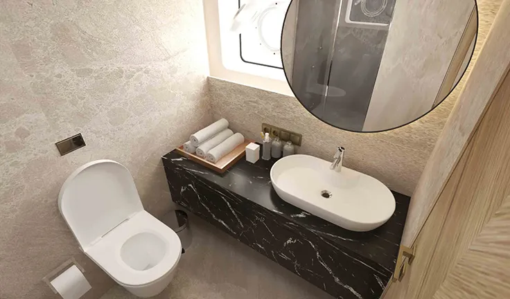 KING OF THE SEA Bathroom