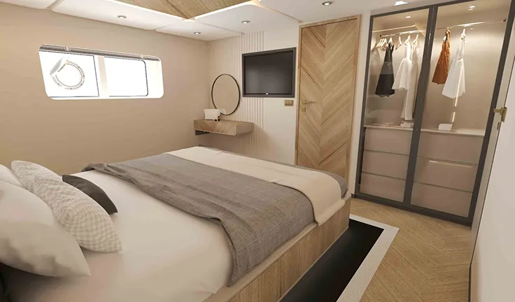 KING OF THE SEA Double cabin