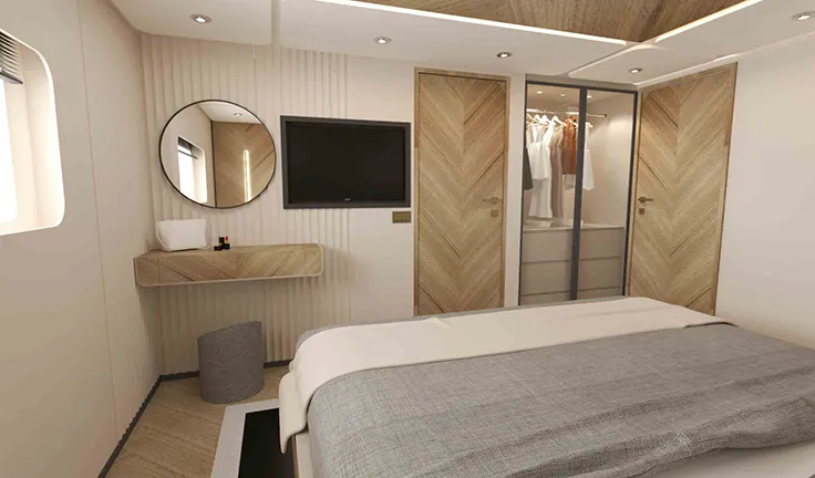 KING OF THE SEA Double cabin