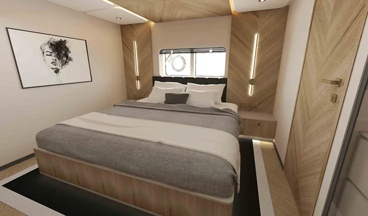 KING OF THE SEA Double cabin