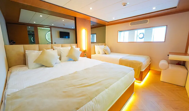 KING OF THE SEA Twin cabin