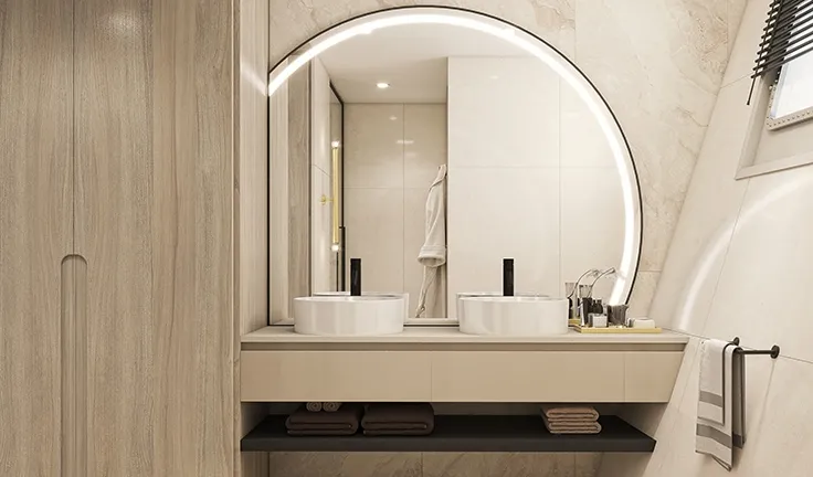 MAXITA Master bathroom