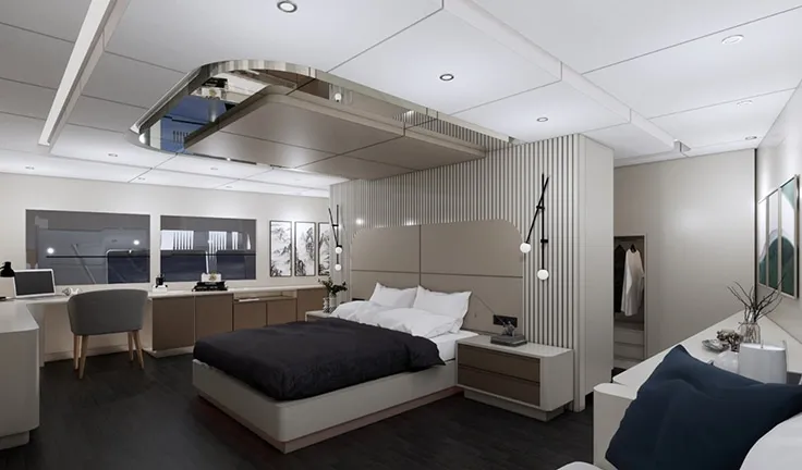 NORTH WIND Master cabin