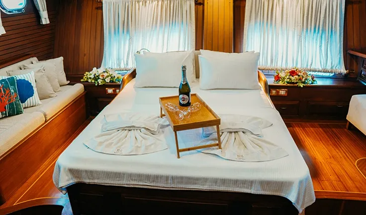 WICKED FELINA Master cabin