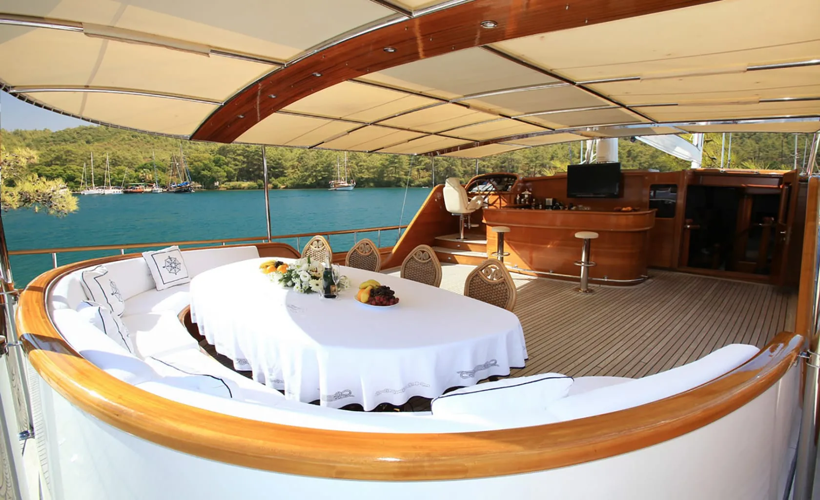 KAYA GUNERI 5 Aft deck