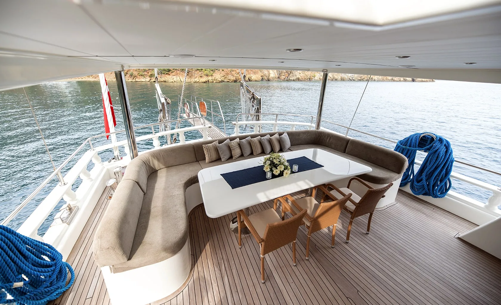 KAYHAN 11 Aft deck