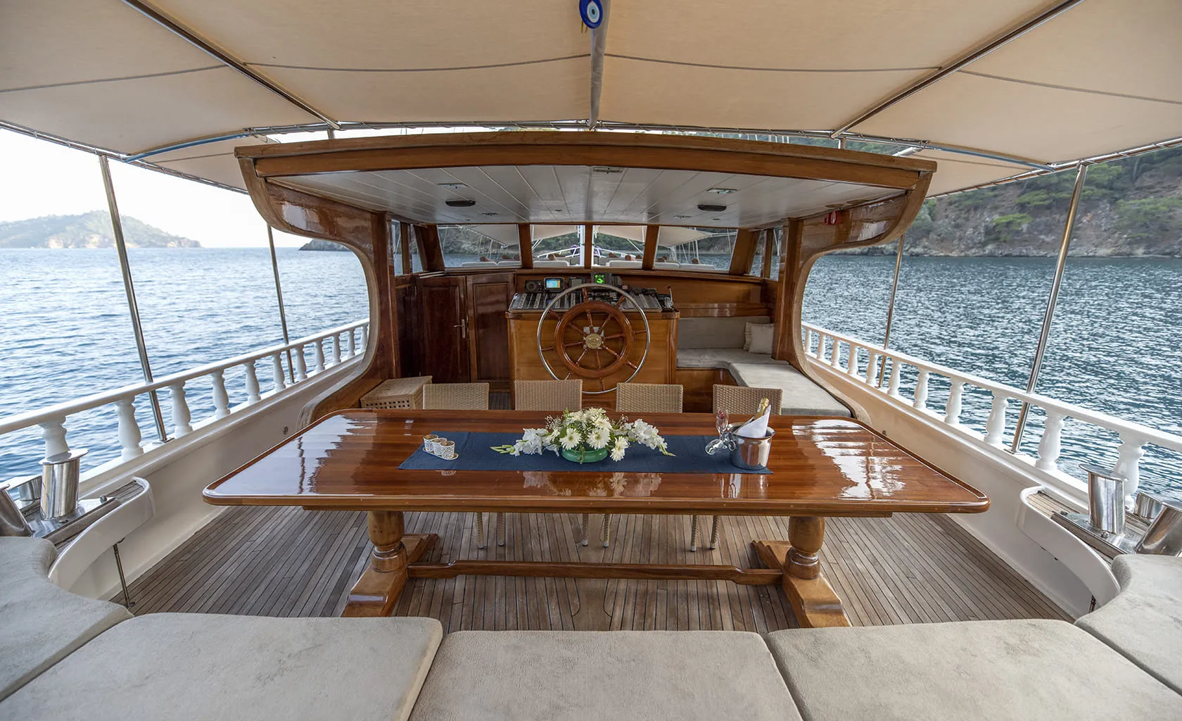 KAYHAN 8 Aft deck