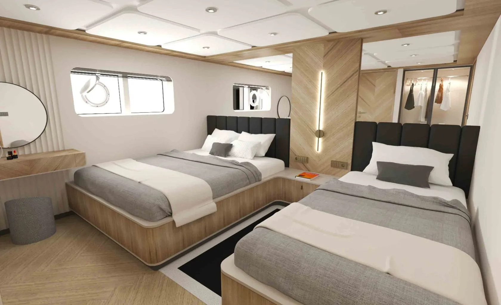 KING OF THE SEA Twin cabin