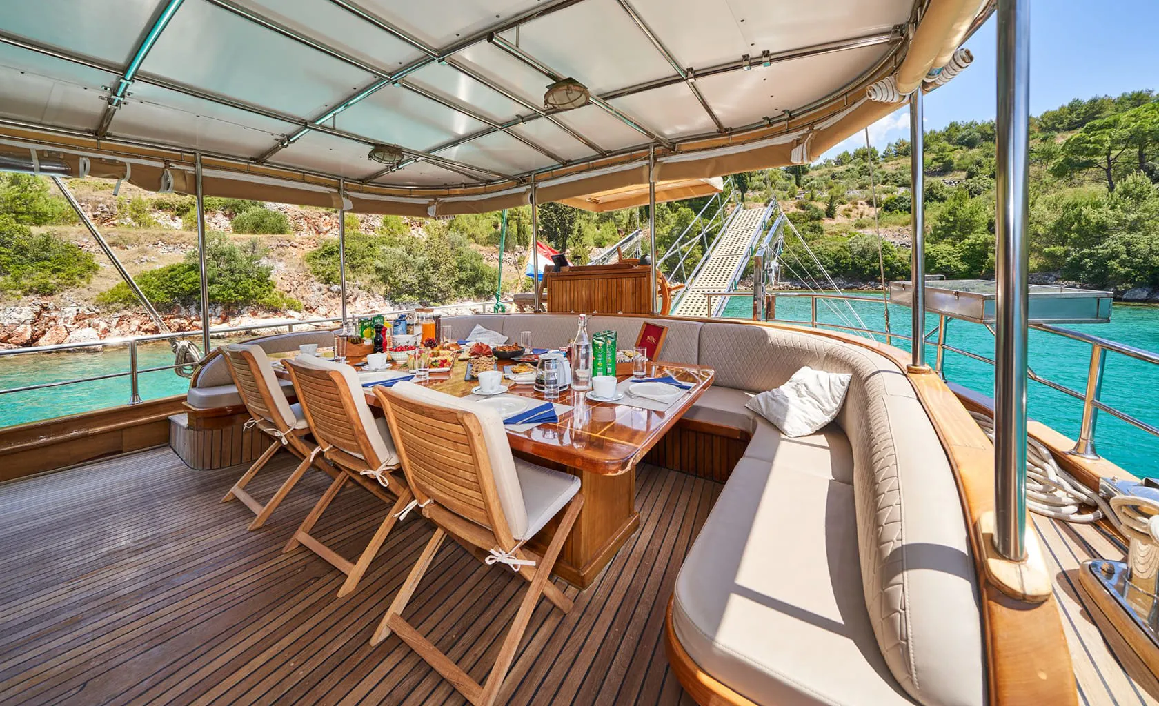 LIBRA Aft deck