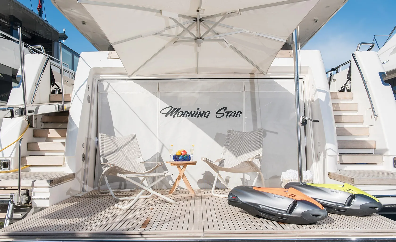 MORNING STAR Swim platform