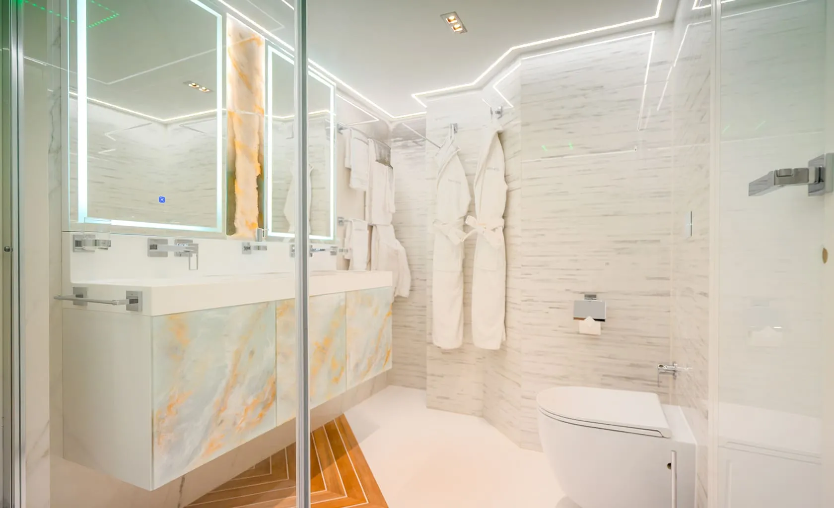RENATA VIP stateroom bathroom