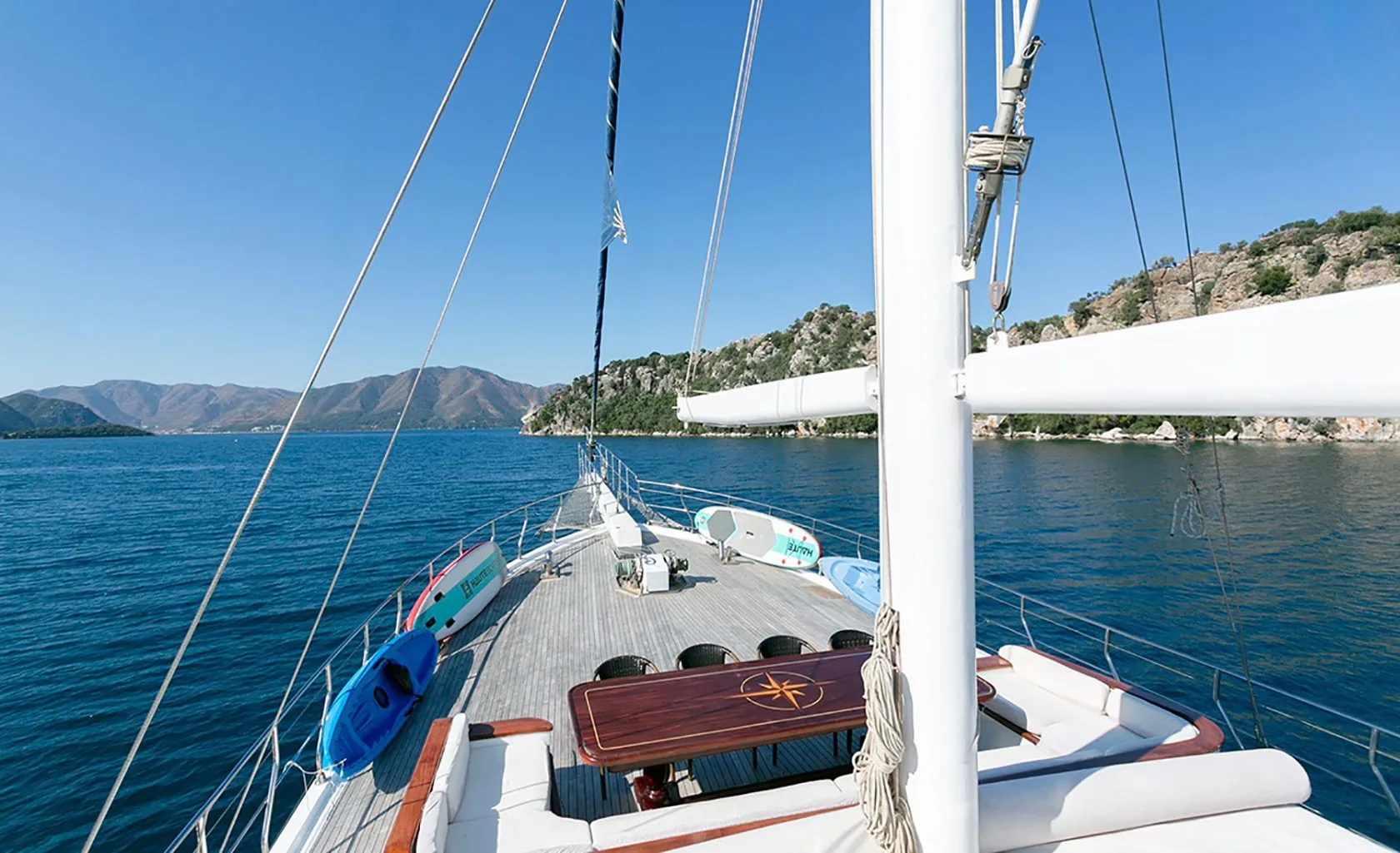 SARAYLI 1 Bow deck